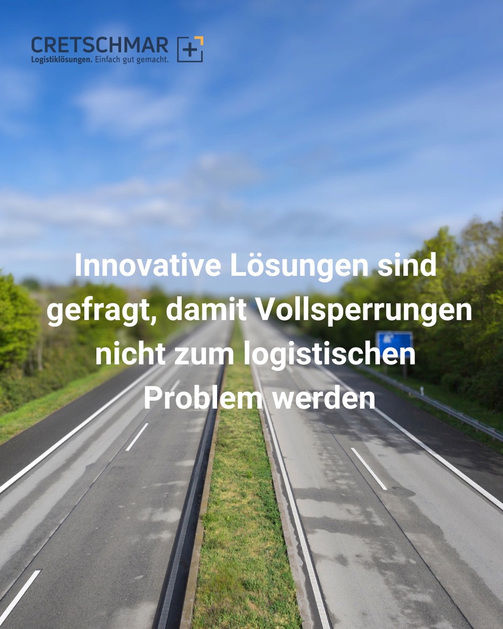 Die Vollsperrung der A59 