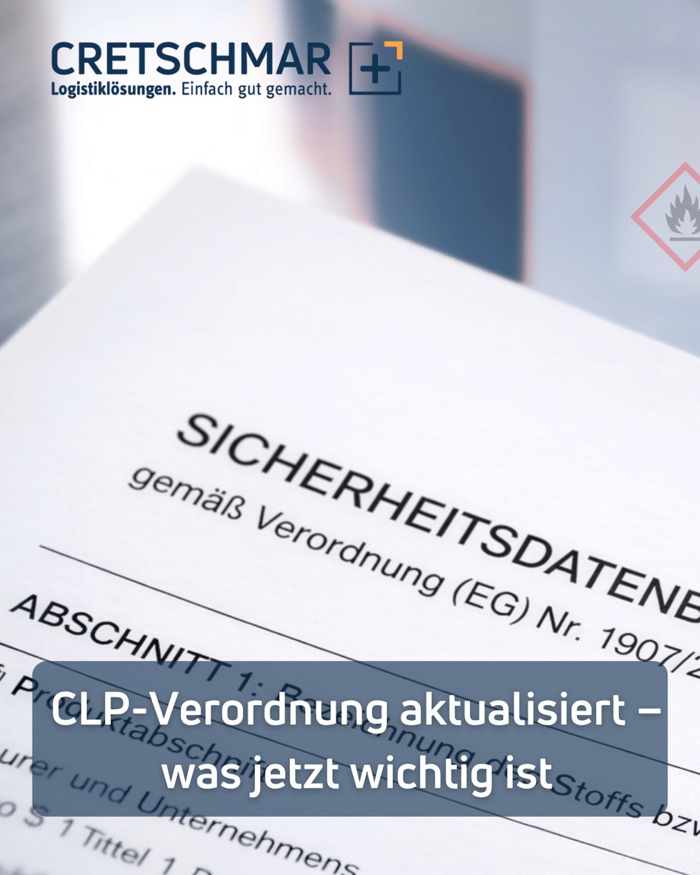 CLP-Verordnung aktualisiert – was jetzt wichtig ist
