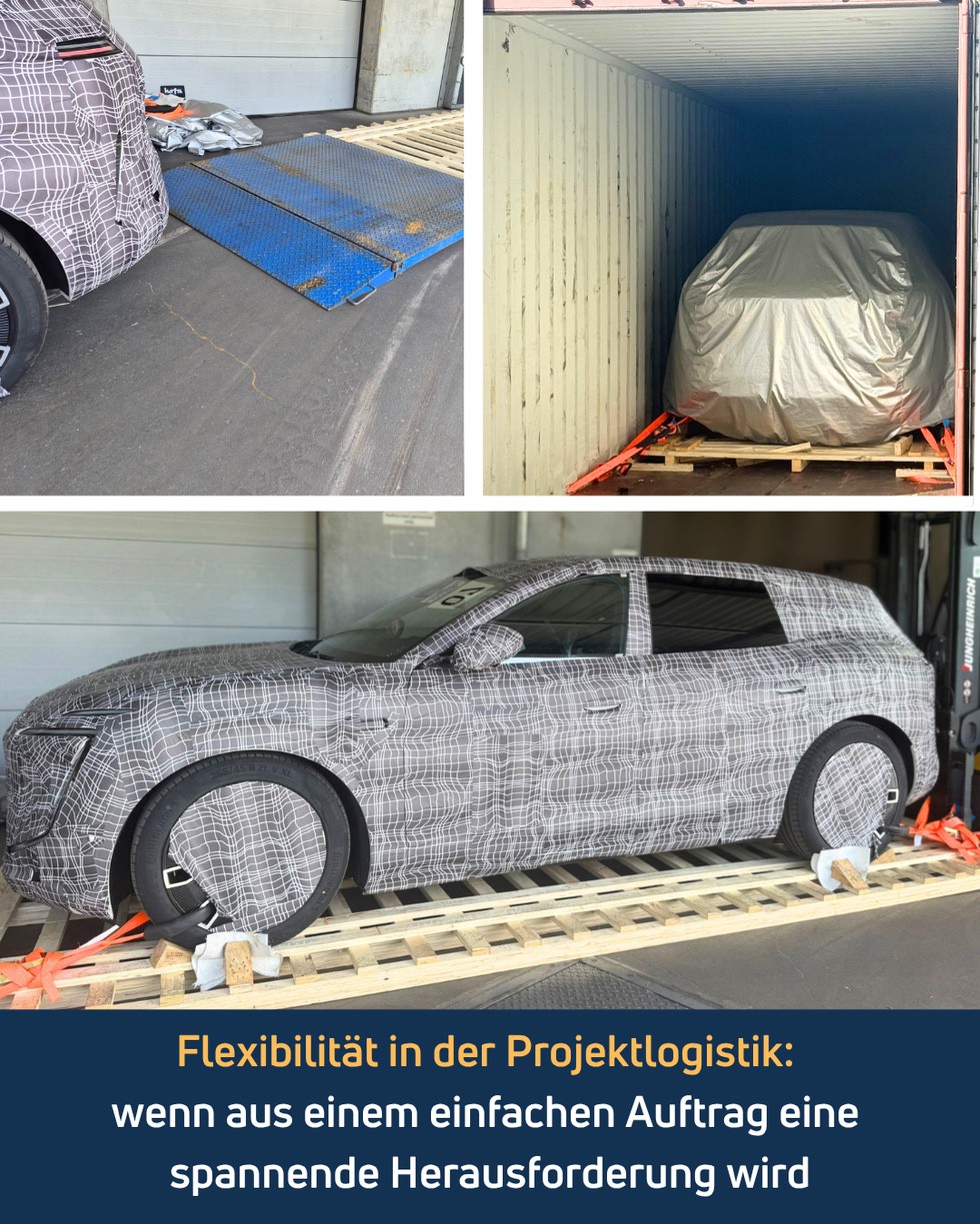 Flexibilität in der Projektlogistik 