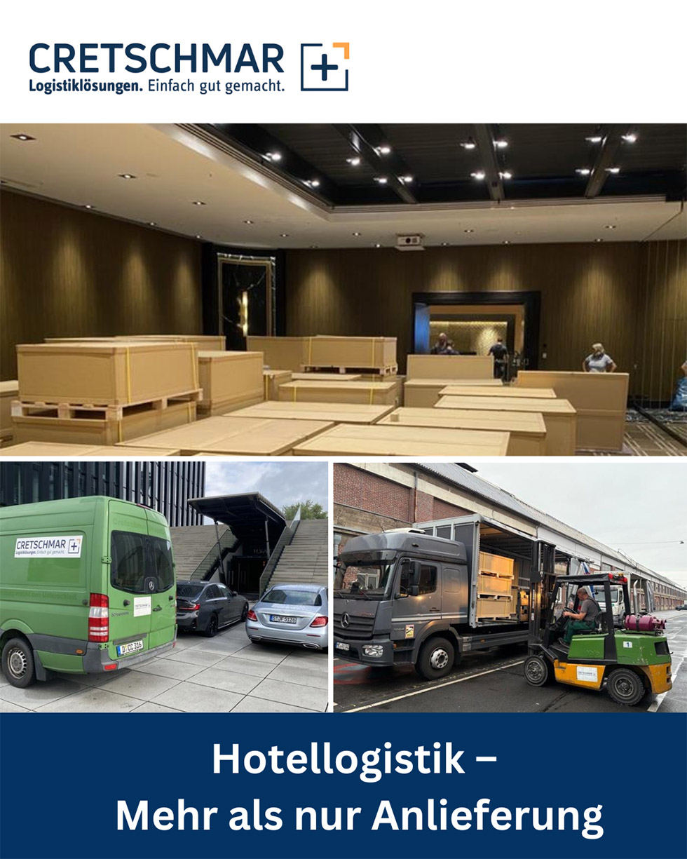 Hotellogistik Hotellogistik – Mehr als nur Anlieferung