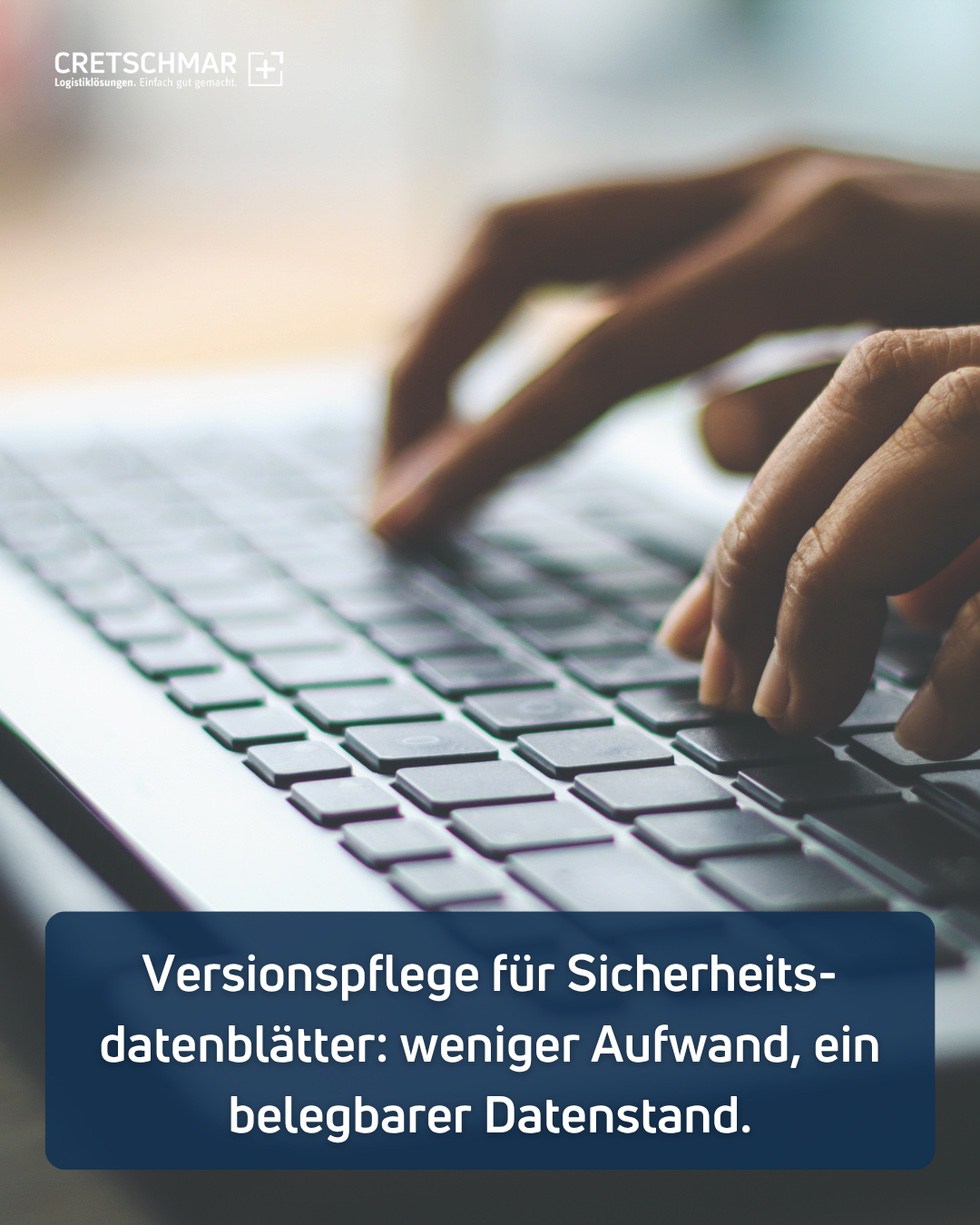 Versionspflege für Sicherheitsdatenblätter