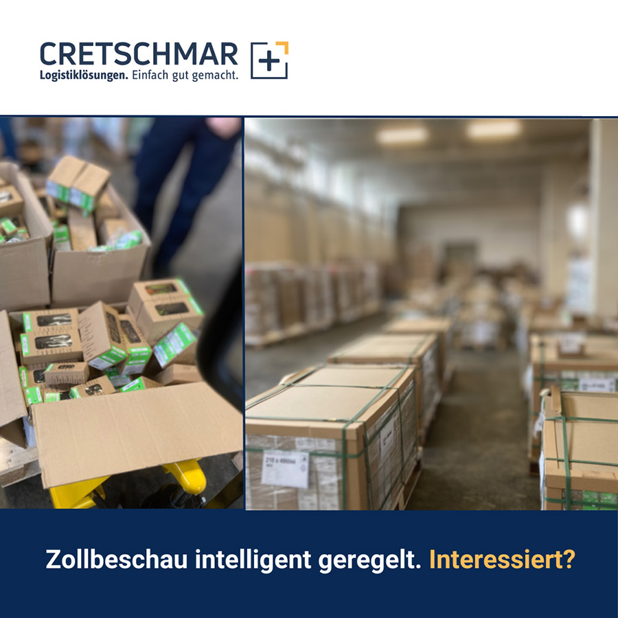 Zollbeschau intelligent geregelt – mit CRETSCHMAR! 