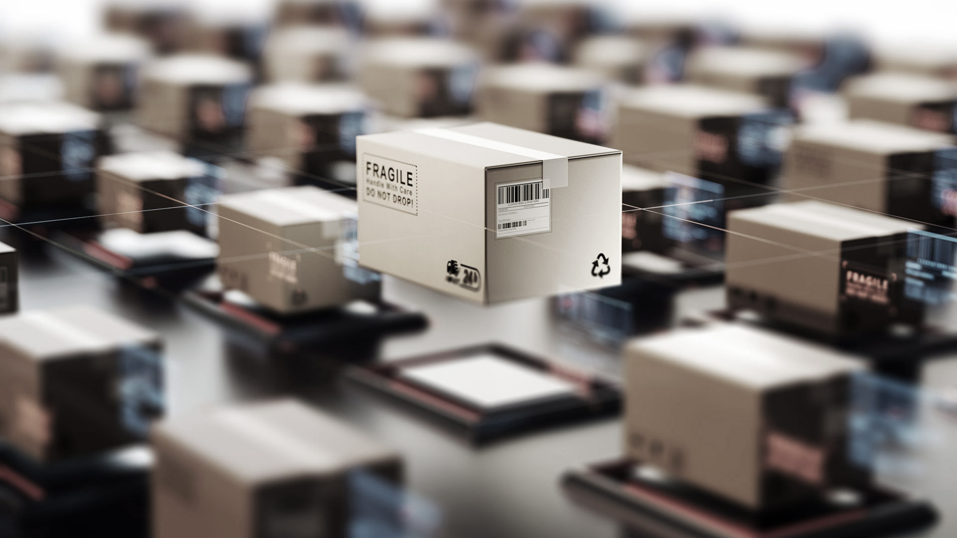 individuellen logistische Abläufe: IT, Transport und lagertechnisch inkl. der unterschiedlichsten Value Added Services.